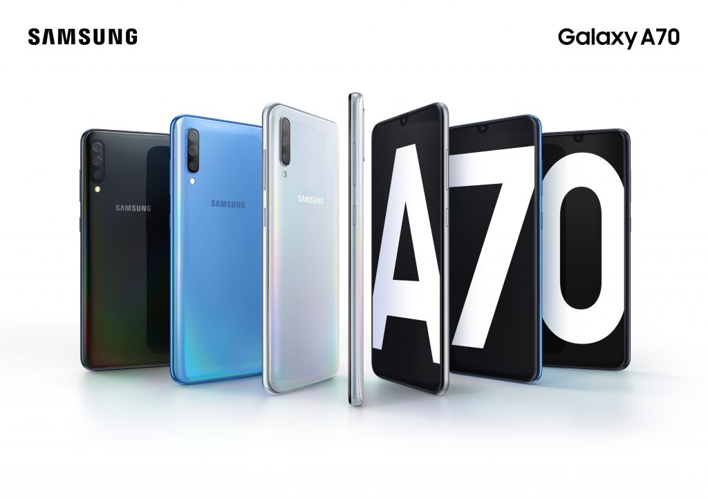 سعر ومواصفات هاتف سامسونج إيه 70 Samsung A70 ومميزات وعيوب