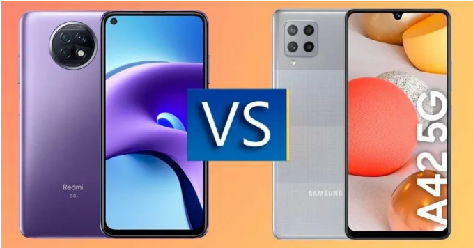 مقارنة بين Redmi Note 9T و Samsung Galaxy A42 5G