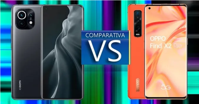 مقارنة بين Xiaomi Mi 11 و OPPO Find X2 Pro