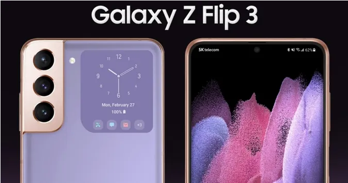 التصميم والميزات الممكنة لجهاز Samsung Galaxy Z Flip 3